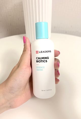 리더스코스메틱 리더스 카밍 바이오틱스 #1등 진정 기획세트 [에센스 워터150ml + 크림 마스크80ml] — 3.5점을 준 리뷰어가 2022년 8월 올린 사용 사진