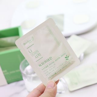 12월 15일 출시, 건강기능식품 브랜드 본리브 나 다운 시작 제품 3종 — 5점을 준 리뷰어가 2021년 1월 올린 사용 사진