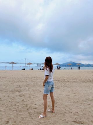 더그린랩 WOMEN SPORTY 22 CROP SHORT SLEEVE — 5점을 준 리뷰어가 2023년 6월 올린 사용 사진