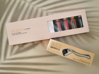 피비에스코리아 [씨씨글로우] 앤 치크 MCTS앰플 5입 + 더마롤러 — 5점을 준 리뷰어가 2021년 11월 올린 사용 사진