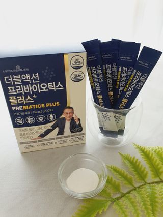 메이준뉴트리 더블액션 프리바이오틱스 플러스+ — 5점을 준 리뷰어가 2021년 5월 올린 사용 사진