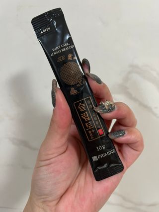 프리마인 자체 기업부설 연구소에서 찾아낸 건강한 수면의 비밀.  슬립토 플러스 30포 — 5점을 준 리뷰어가 2021년 10월 올린 사용 사진