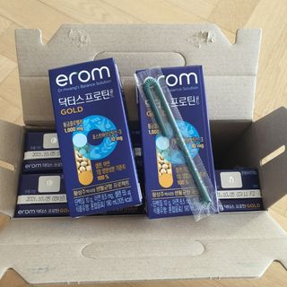 이롬 erom 닥터스 프로틴 골드 — 5점을 준 리뷰어가 2021년 4월 올린 사용 사진