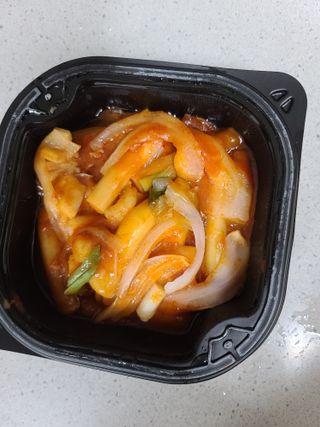 한성기업 무볼레 닭떡볶이+해물떡볶이 2종 세트 — 5점을 준 리뷰어가 2021년 10월 올린 사용 사진