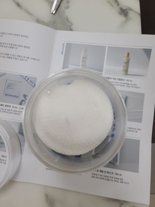 키노닉스 카모 클렌징 패드 — 3점을 준 리뷰어가 2021년 8월 올린 사용 사진