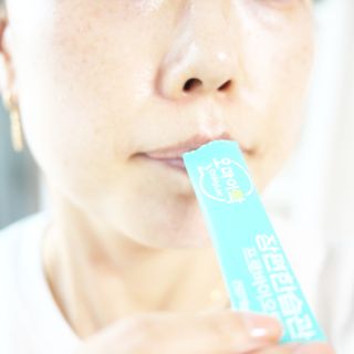 [유산균] 오마이락 장편한습관 프로바이오틱스 30P — 5점을 준 리뷰어가 2022년 11월 올린 사용 사진