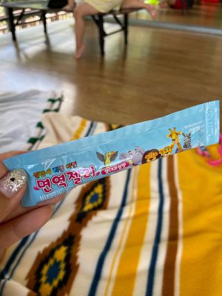 다나음 셀렌에 빠진 아연면역젤리 열대과일맛+사과맛 — 5점을 준 리뷰어가 2023년 8월 올린 사용 사진