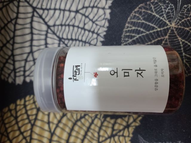 차안애 건오미자 오미자차 대용량 250g 리뷰 사진