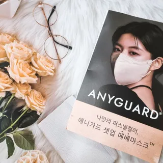 애니가드 셋업메베마스크 (대형 4컬러 + 중형 4컬러) — 5점을 준 리뷰어가 2022년 4월 올린 사용 사진