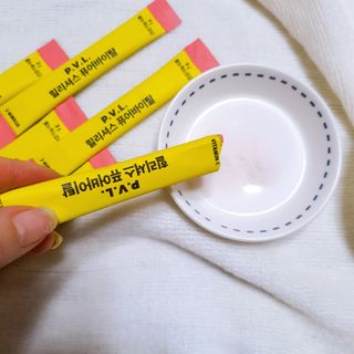 힐리셔스 퓨어바이탈 석류맛 — 5점을 준 리뷰어가 2021년 2월 올린 사용 사진