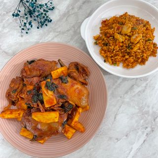 (주)마니커 마니커 춘천식 닭갈비 [냉동 500g] — 5점을 준 리뷰어가 2022년 11월 올린 사용 사진