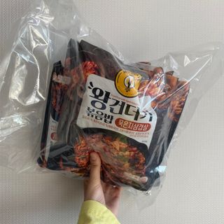 한성기업 무볼레 왕건더기 볶음밥 묵은지삼겹살 — 4.5점을 준 리뷰어가 2021년 10월 올린 사용 사진