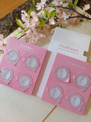 약손명가코스메틱 필킨 블룸 셀 브라이트닝 마스크 — 5점을 준 리뷰어가 2022년 6월 올린 사용 사진