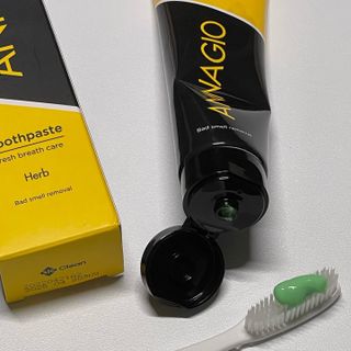 [지오클린] 안나지오 구취케어 치약 100g — 4점을 준 리뷰어가 2022년 8월 올린 사용 사진