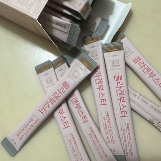 더리틀스 콜라겐부스터 — 5점을 준 리뷰어가 2023년 1월 올린 사용 사진