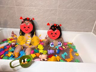 주식회사 권브라더스 [권브라더스] 목욕놀이 필수템, 핑키공주 유아버블클렌저 300ml 대용량 몽글몽글 구름 속 딸기향 — 5점을 준 리뷰어가 2022년 1월 올린 사용 사진