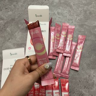 인디닥터 면역 생생 핑크 이뮨 젤리 + 타이탄 BCAA 프로틴 젤리스틱 — 5점을 준 리뷰어가 2022년 3월 올린 사용 사진