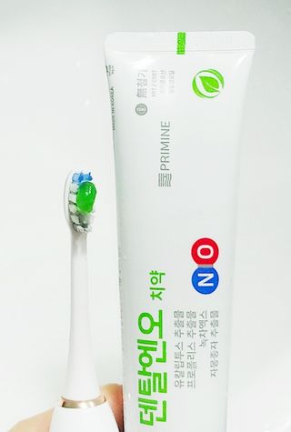 프리마인 유해균 뿐만 아니라 유익균까지 씻어내는 치약은 그만, 건강한 구강환경을 만드는 덴탈엔오 — 5점을 준 리뷰어가 2022년 12월 올린 사용 사진