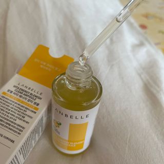 랑벨 비타 에너지 잡티 앰플 50ml 고농축 비타민, 저자극, 수분 촉촉, 미백 앰플 — 5점을 준 리뷰어가 2022년 4월 올린 사용 사진