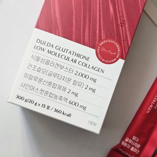 [덜다] 글루타치온 저분자 콜라겐 (20g x 15포) — 5점을 준 리뷰어가 2023년 7월 올린 사용 사진