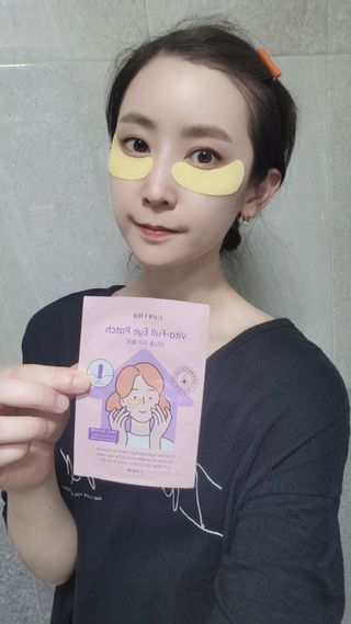 세뚜아(Cettua) [세뚜아] 비타풀 아이 패치 Cettua Vita-Full Eye Patch — 5점을 준 리뷰어가 2023년 7월 올린 사용 사진