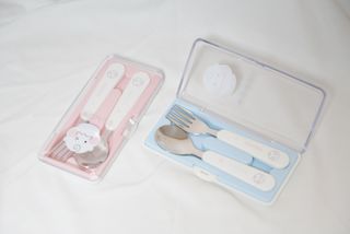 유비맘 스푼포크 케이스 세트 1+1 _컬러랜덤 발송 — 5점을 준 리뷰어가 2020년 12월 올린 사용 사진