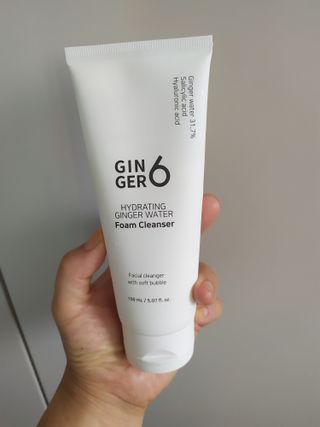 GINGER6 하이드레이팅 진저 워터 폼클렌징 — 4.5점을 준 리뷰어가 2021년 10월 올린 사용 사진