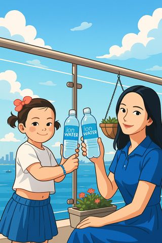 [동아오츠카] 포카리스웨트  500ml PET + 이온워터 500ml PET — 5점을 준 리뷰어가 2025년 6월 올린 사용 사진