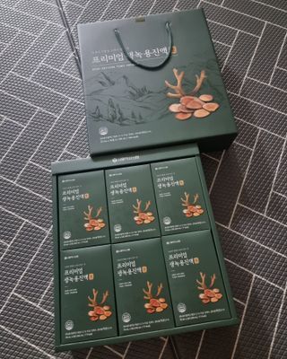 서울약사신협 약사신협_생녹용 진액_70ml x 30포 — 5점을 준 리뷰어가 2021년 7월 올린 사용 사진