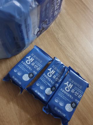 서울약사신협_프로바이오 생유산균 2.5g 160포 — 5점을 준 리뷰어가 2021년 7월 올린 사용 사진