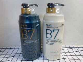 [포레스트스토리] B7 안티 헤어로스 샴푸1,000ml + 헤어팩 1,000ml — 5점을 준 리뷰어가 2021년 3월 올린 사용 사진