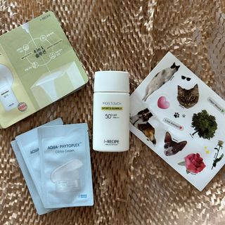 아이레시피 모이스트터치 스포츠 선밀크 50ml (SPF50+ PA+++) — 5점을 준 리뷰어가 2023년 6월 올린 사용 사진