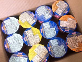 NISSIN 닛신 컵누들  4종 - 씨푸드오리지날, 씨푸드 스파이시, 씨푸드 커리, 씨푸드 XO소스 — 5점을 준 리뷰어가 2022년 1월 올린 사용 사진
