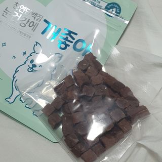My Pet Care 천연단백질 눈건강에 개좋아 — 4.5점을 준 리뷰어가 2021년 2월 올린 사용 사진