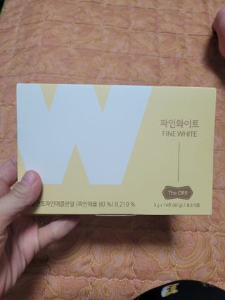 디오르 파인화이트 — 5점을 준 리뷰어가 2022년 1월 올린 사용 사진