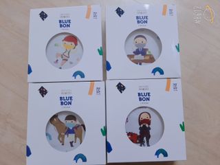 [블루 본 아이노우] 유아용 컬러마스크 40 PCS SET 2중 택 1 — 5점을 준 리뷰어가 2021년 5월 올린 사용 사진