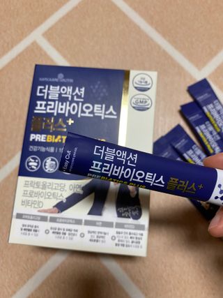 메이준뉴트리 더블액션 프리바이오틱스 플러스+ — 5점을 준 리뷰어가 2021년 4월 올린 사용 사진