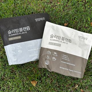 일일하우 슬리밍 플랜B 고소한 귀리맛, 진한 카카오맛 (체중조절식) — 5점을 준 리뷰어가 2023년 7월 올린 사용 사진