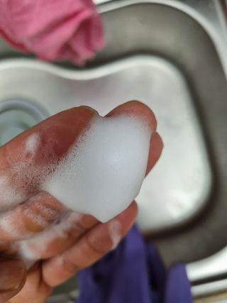 오쎄 메디버블 핸드워시폼 500ml 1+1 (그린애플향) — 4.5점을 준 리뷰어가 2023년 5월 올린 사용 사진