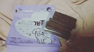 My Pet Care 천연단백질 치아건강에 개좋아 — 5점을 준 리뷰어가 2021년 1월 올린 사용 사진