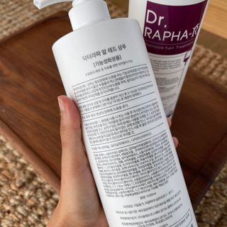 닥터라파알 레드 꽃향기 탈모샴푸 1,000ml + 트리트먼트 1,000ml — 5점을 준 리뷰어가 2021년 8월 올린 사용 사진