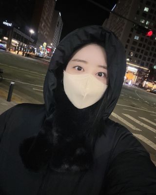 Ciior 씨오르 브이핏 마스크 — 4.5점을 준 리뷰어가 2022년 12월 올린 사용 사진