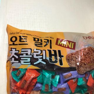 델리스 오트 밀키 초콜릿 바 — 4.5점을 준 리뷰어가 2022년 4월 올린 사용 사진