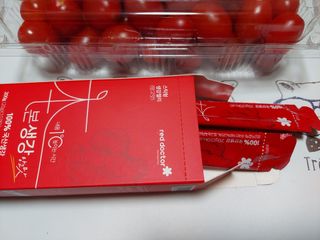 레드닥터 대추방울토마토 + 본생강 망고맛 스틱형 젤리 — 5점을 준 리뷰어가 2022년 12월 올린 사용 사진