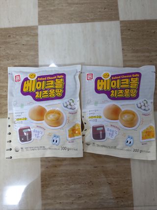 한성기업 베이크볼 치즈몽땅 300g x 2봉 — 5점을 준 리뷰어가 2021년 9월 올린 사용 사진