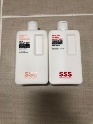 트리플에스 탈모 샴푸 275ml + 실크 트리트먼트 275ml — 5점을 준 리뷰어가 2021년 2월 올린 사용 사진