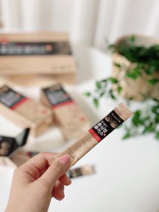 서울약사신협_투데이홍삼정플러스스틱_10g x 30포 — 5점을 준 리뷰어가 2021년 1월 올린 사용 사진