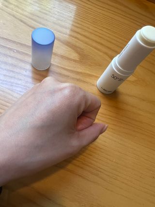 아이레시피 워터리터치 에센스 선 밤 [SPF50+/PA++++] — 5점을 준 리뷰어가 2023년 5월 올린 사용 사진