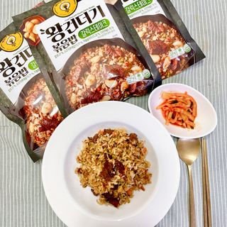 한성기업 무볼레 왕건더기 볶음밥 갈릭스테이크 — 5점을 준 리뷰어가 2021년 10월 올린 사용 사진