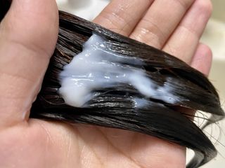 어코어 데미지케어 컨디셔너 — 4점을 준 리뷰어가 2021년 3월 올린 사용 사진
